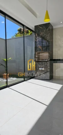 Imagem Casa com 3 quartos no Residencial Solar Central Park, em terreno com 180m² com 116m² de área cons...