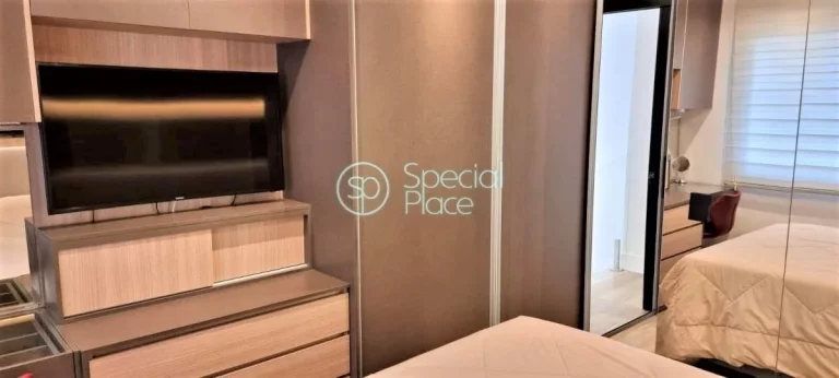 Imagem Lindo Apartamento tipo duplex mobiliado com 73m² em local nobre de Pinheiros. Sala para dois ambien...