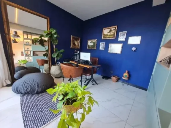 Imagem Espetacular Casa em Condomínio à Venda em Sorocaba-SP, na Vila Haro: 3 quartos, 3 suítes, 3 salas, 4 banheiros, 5 vagas, 226m².