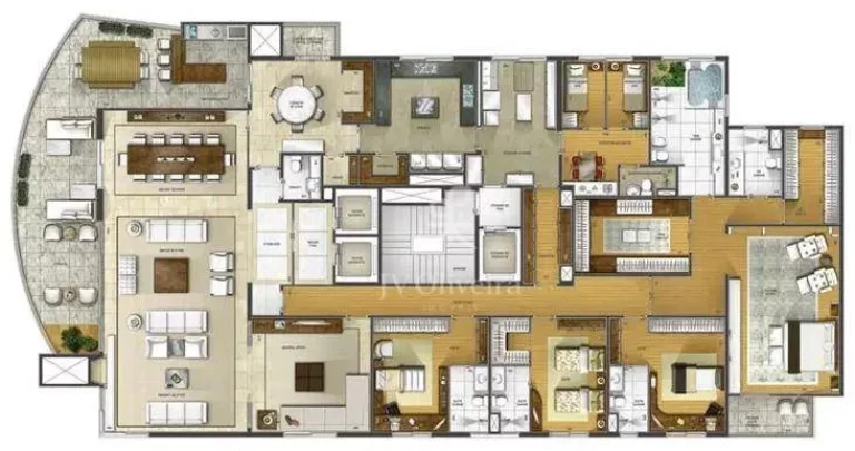 Imagem Apartamento à venda, 500 m² 4 suítes, 7 vagas - Itaim Bibi - São Paulo/SP
