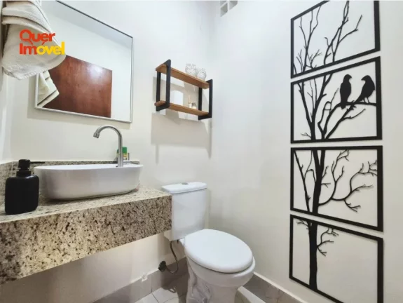 Imagem Casa em condomínio no Parque dos Lagos em Ribeirão Preto-SP! 3 quartos, suite, sala, 3 banheiros, 2 vagas, 160m².