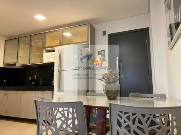 Imagem Vendo Apartamento, Porteira Fechada, com 59 m², 2 quartos s/ 1 suíte, sala p/ 2 ambientes e 1 vaga