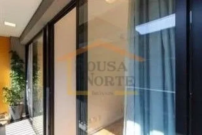 Imagem Apartamento de 28m² com 1 dormitório, banheiro, sala e cozinha integradas, varanda com vista e sol...