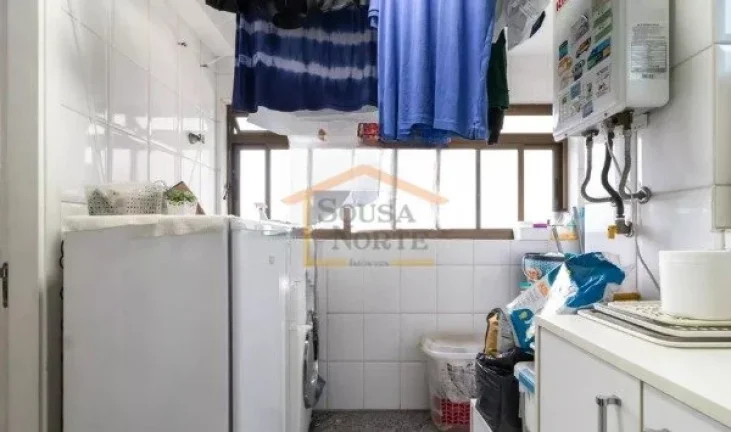 Imagem Apartamento, 3 dormitórios, sendo 1 suite, sala para dois ambientes, varanda, cozinha e area de ser...