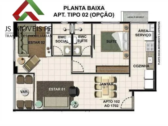 Imagem Apartamento A Venda em Recife - PE, Encruzilhada