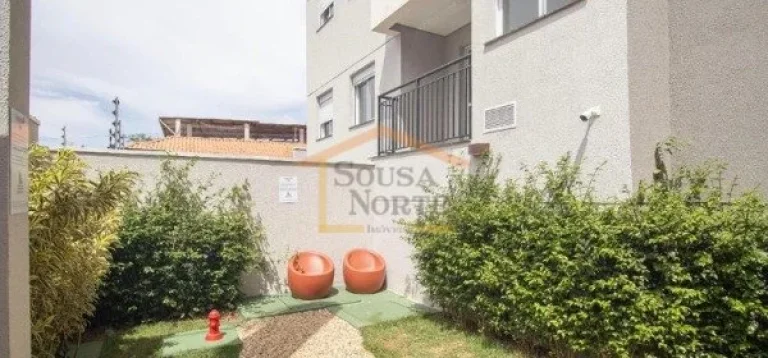 Imagem Apartamento com 46 m² de área útil, 2 dormitórios, sala para dois ambientes, varanda, cozinha co...