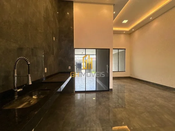 Imagem Casa com 3 quartos no American Park, em terreno com 180m² com 126m² de área construída possui:

...