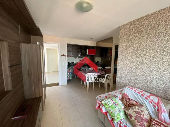 Imagem Apartamento com 2 dormitórios à venda, 62 m² por R$ 485.000 - Praia do Futuro - Fortaleza/CE