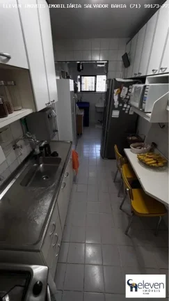 Imagem EXCLUSIVA COBERTURA COM ENERGIA SOLAR NA PITUBA 4/4 UMA SUITE , INFRA , PISCINA INTERNA  E TRÊS VAGAS 