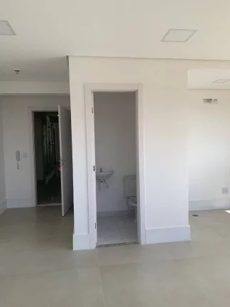 Imagem Sala, 34 m² - venda por R$ 320.000,00 ou aluguel por R$ 2.200,00/mês - Vila Assunção - Santo André/SP
