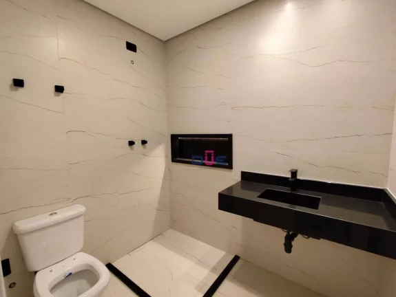 Imagem Sobreposta duplex com piscina e vista mar. 280 m² no Embaré