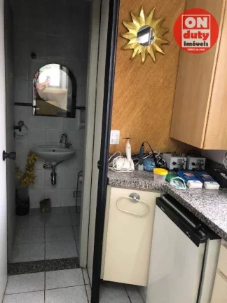 Imagem Sala mobiliada para alugar, 65 m² por R$ 2.500/mês - Gonzaga - Santos/SP