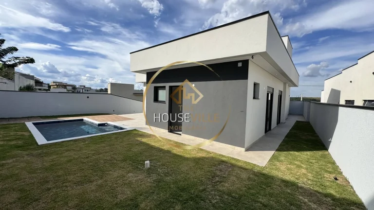 Imagem Casa Sobrado, 4 Dormitórios (3 Suítes), 2 Vagas, Condomínio Verana, Sjc.