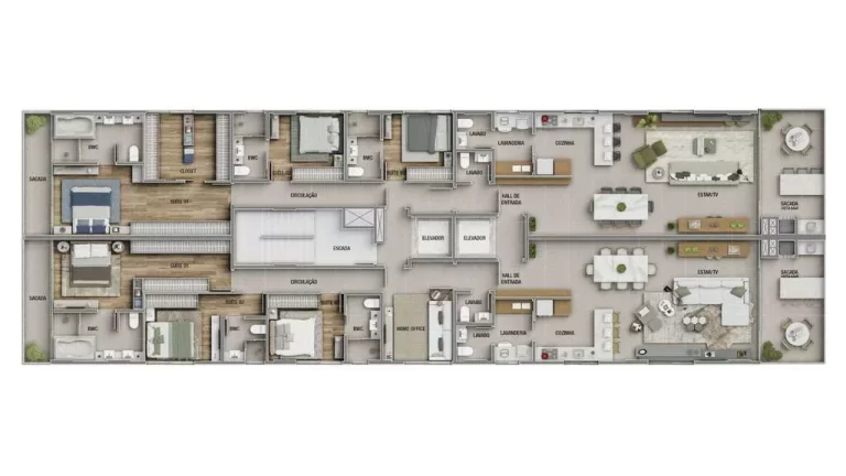 Imagem Apartamento à venda no bairro Praia Brava de Itajaí - Itajaí/SC