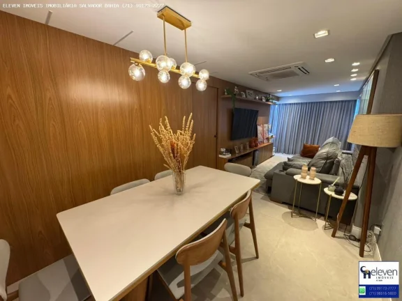 Imagem VISTA PATAMARES - 3/4  UMA SUITE REFORMADO E MOBILIADO 1 VAGAS E INFRA 