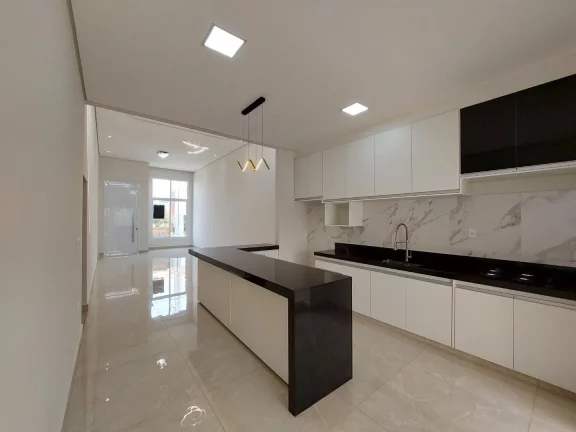 Imagem CASA MODERNA - ACABAMENTOS DE ÓTIMA QUALIDADE - CONDOMÍNIO PARQUE OLÍVIO FRANCESCHINI - HORTOLÂNDIA