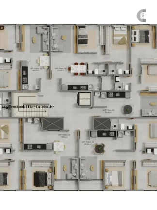 Imagem Apartamento 2 e 3Q à venda no Ernesto Gesiel, João Pessoa/PB