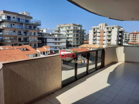 Imagem Apartamento com 3 dormitórios à venda, 100 m² por R$ 640.000,00 - Braga - Cabo Frio/RJ