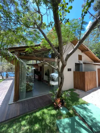 Imagem Casa beira da lagoa Aruá em Praia do Forte Bahia