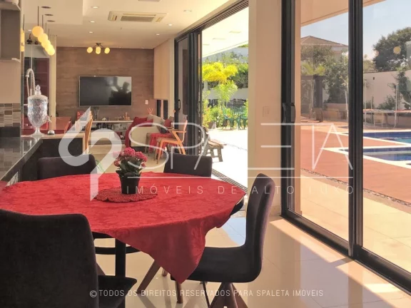 Imagem Linda residência moderna à venda no condomínio Quinta das Paineiras em Jundiaí