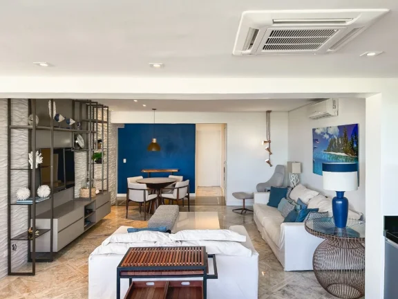 Imagem Apartamento de Luxo à venda na Riviera de São Lourenço Módulo 03: 3 suítes, varanda gourmet e vista para o mar. Venha conferir!