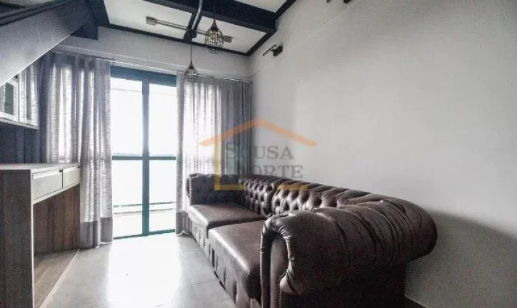 Imagem Cobertura 150m², 2 pavimentos, 3 dormitórios, 3 banheiros, armários planejados, sala de estar, sa...