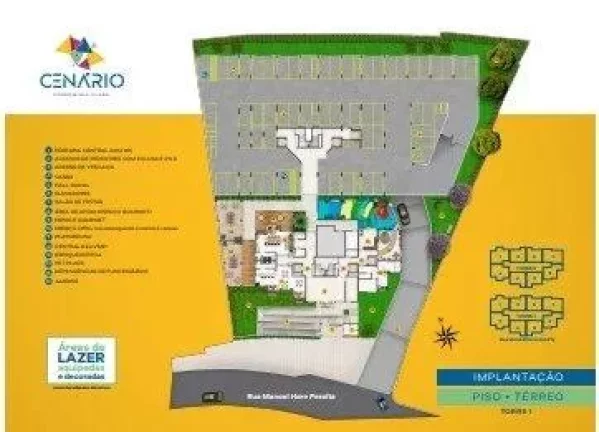 Imagem Apartamento com 1 quarto, 36m2, à venda em Osasco, Vila Ayrosa