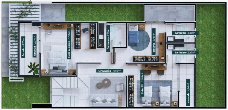 Imagem Casa em Condomínio para Venda em Teresina, Novo Uruguai, 4 dormitórios, 4 suítes, 4 banheiros
