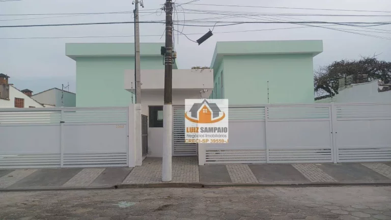 Imagem Casa Nova em Condomínio, 2 suítes, Jd Nova Itanhaém Lado Praia