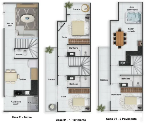Imagem CASA COM 121 m² - CAIÇARA - PRAIA GRANDE SP