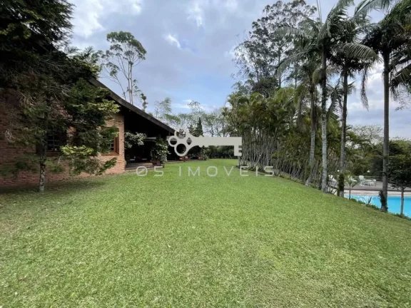 Imagem Casa na Fazendinha: Terreno 7.390m² = piscina,gourmet,tênis,sauna,hóspedes!