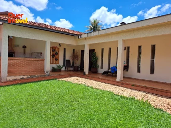 Imagem Casa à venda no Jardim Recreio, Ribeirão Preto-SP: 3 quartos, 3 suítes, 5 salas, 4 banheiros, 5 vagas, 450m². Quer Imóvel Negócios Imobiliários.