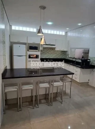 Imagem Casa à Venda em Cambé com 3 Quartos, Terreno de 300 m², 145 m² de Área Construída e 2 Vagas de Garagem