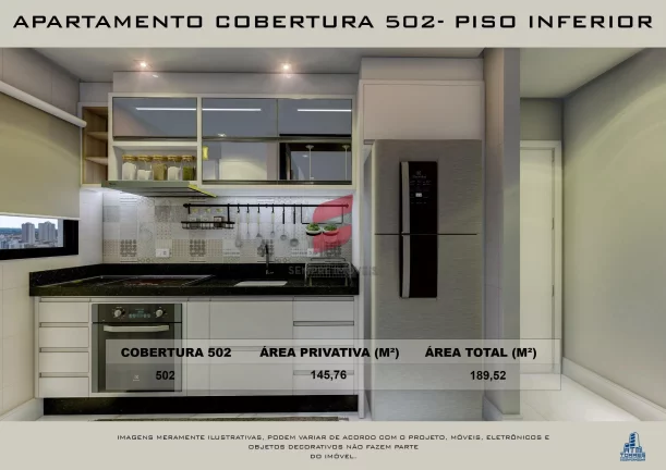 Imagem APARTAMENTO com 3 dormitórios à venda com 170.38m² por R$ 980.000,00 no bairro Centro - PINHAIS / PR