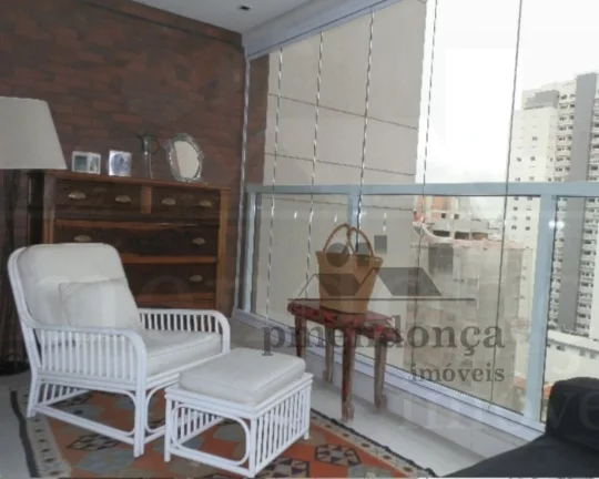 Imagem Apartamento com living para 03 ambientes, terraço, lavabo, 04 dormitório sendo 04 suítes, banheir...