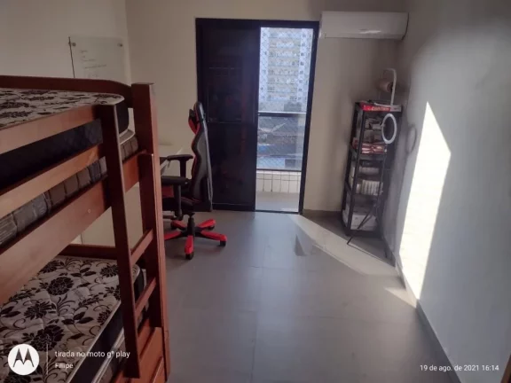 Imagem Cobertura com 3 dormitórios à venda, 136 m² por R$ 580.000,00 - Vila Guilhermina - Praia Grande/SP
