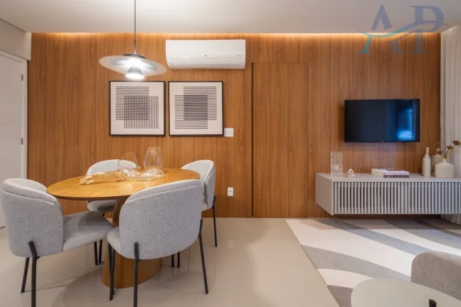 Imagem Apartamento na Guilhermina em Praia Grande Mobiliado e Decorado