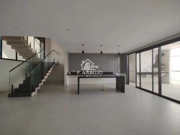 Imagem Casa em condomínio fechado à em Sorocaba-SP! Casa nova com 3 suítes, piscina e área gourmet