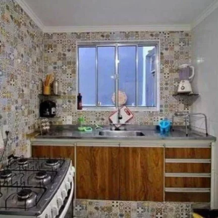 Imagem Sobrado com 3 dormitórios, 200 m² - venda por R$ 510.000 ou aluguel por R$ 2.390/mês - Jardim do Estádio - Santo André/SP