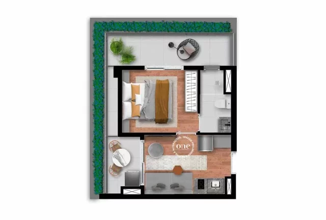 Imagem Apartamento com 1 Quarto à Venda, 32 m² em Moema - São Paulo