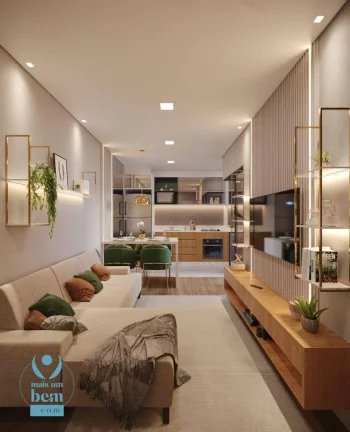 Imagem Apartamento Garden com 2 quartos sendo 1 suíte à venda, 43 m² por R$ 473.314,80 - Novo Mundo - Curitiba/PR