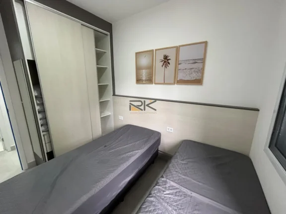 Imagem APARTAMENTO PRAIA GRANDE com 2 dormitórios sendo 1 suíte,1 vaga de garagem,varanda gourmet com churrasqueira