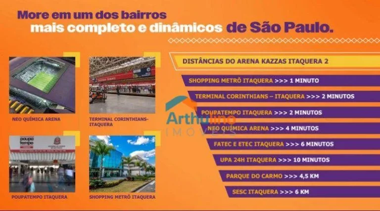 Imagem Apartamento 38m² com 2 dormitórios à venda, a partir de R$ 275.377 - Itaquera - São Paulo/SP