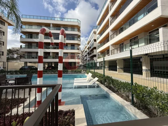 Imagem Apartamento linear a venda, 2 quartos, 1 vaga, Algodoal - Cabo Frio