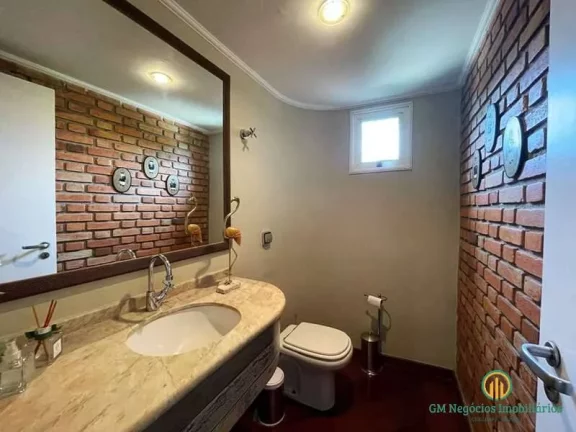 Imagem Casa MOBILIADA 4d (3sts) , lareira, piscina, anexos gourmet/multiuso!