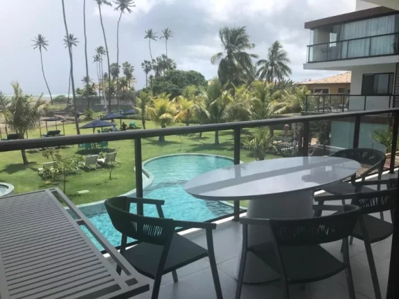 Imagem A 5ª Avenida Imóveis apresenta esse lindo apartamento totalmente decorado no Condominio Villa Azure, na paradisíaca praia da Penha - Ilha de Itaparica