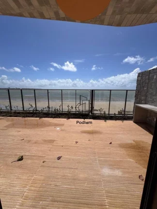 Imagem Apartamento Garden frente mar, pé na areia com jacuzzi/ gourmet e vista mar da praia do Bessa-GD0001
