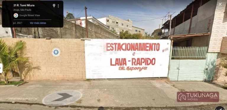 Terreno à venda, 375 m² por R$ 650.000,00 - Perobal - Arujá/SP