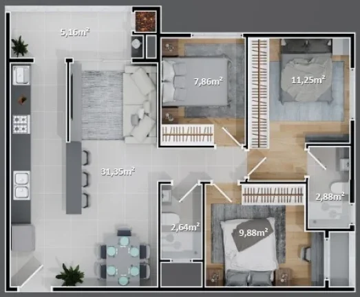 Imagem Plaza Viena - Residencial