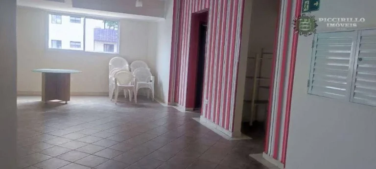 Imagem Apartamento com 1 dormitório à venda, 51 m² por R$ 335.000 - Aviação - Praia Grande/SP